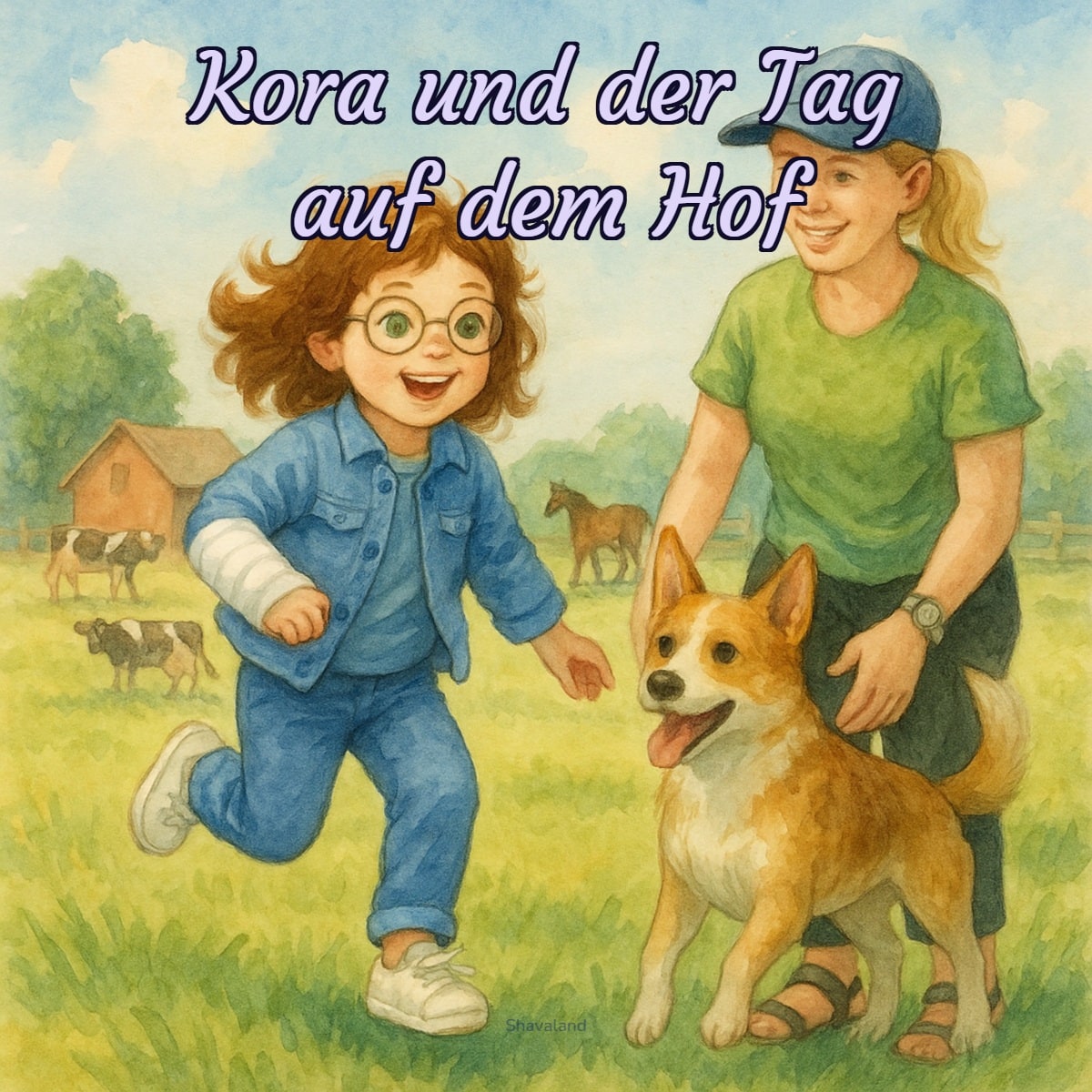 Kora und der Tag auf dem Hof